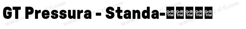 GT Pressura - Standa字体转换